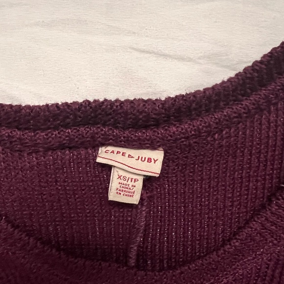 MAROON SWEATER - Picture 3 of 3